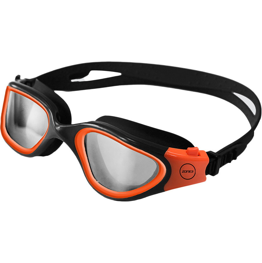 2026 Zone3 Vapour Schwimmen Schwimmbrille Sa19gogva - Schwarz / Orange